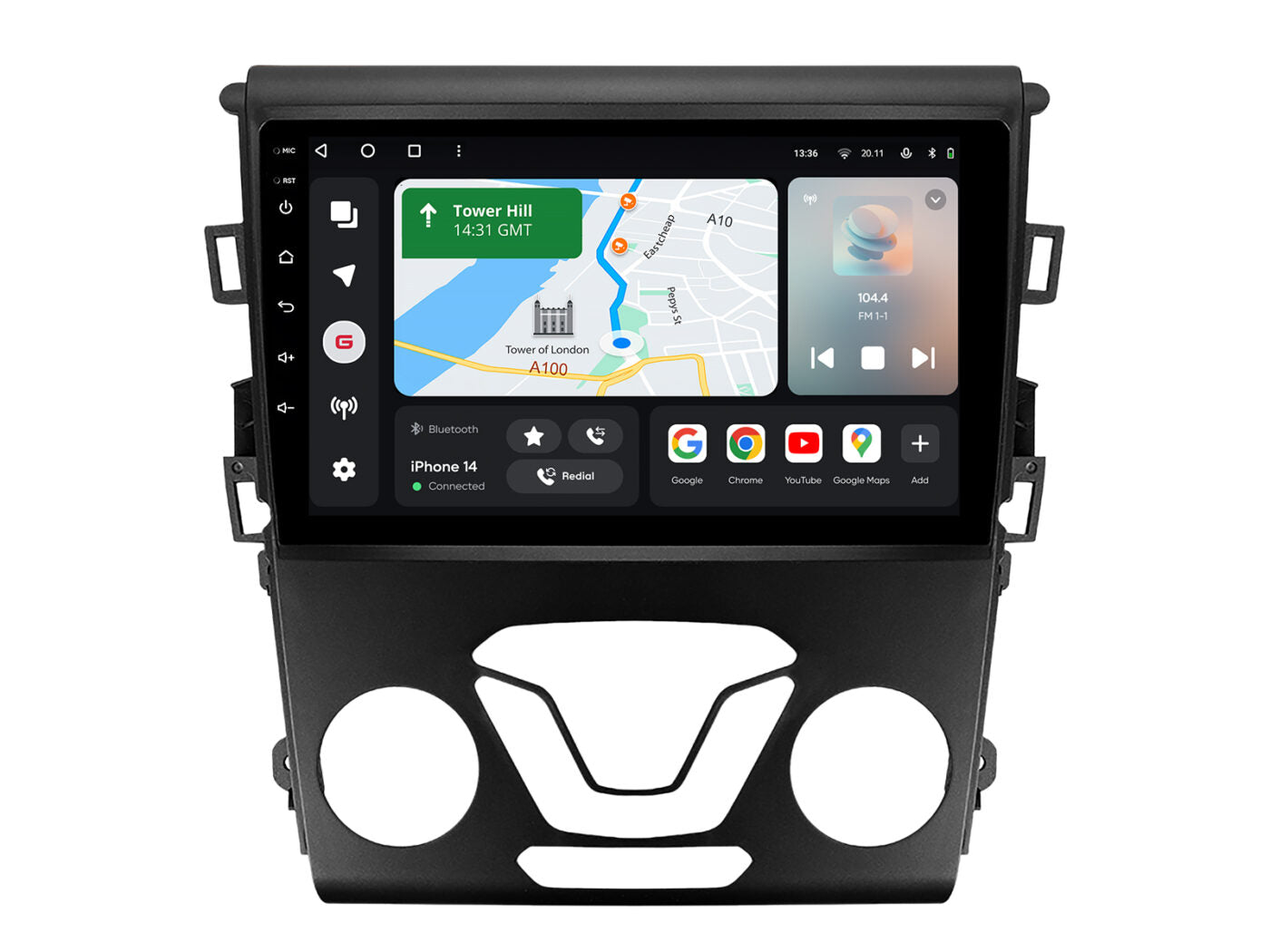 מערכת מולטימדיה לפורד מונדאו 2014-2019