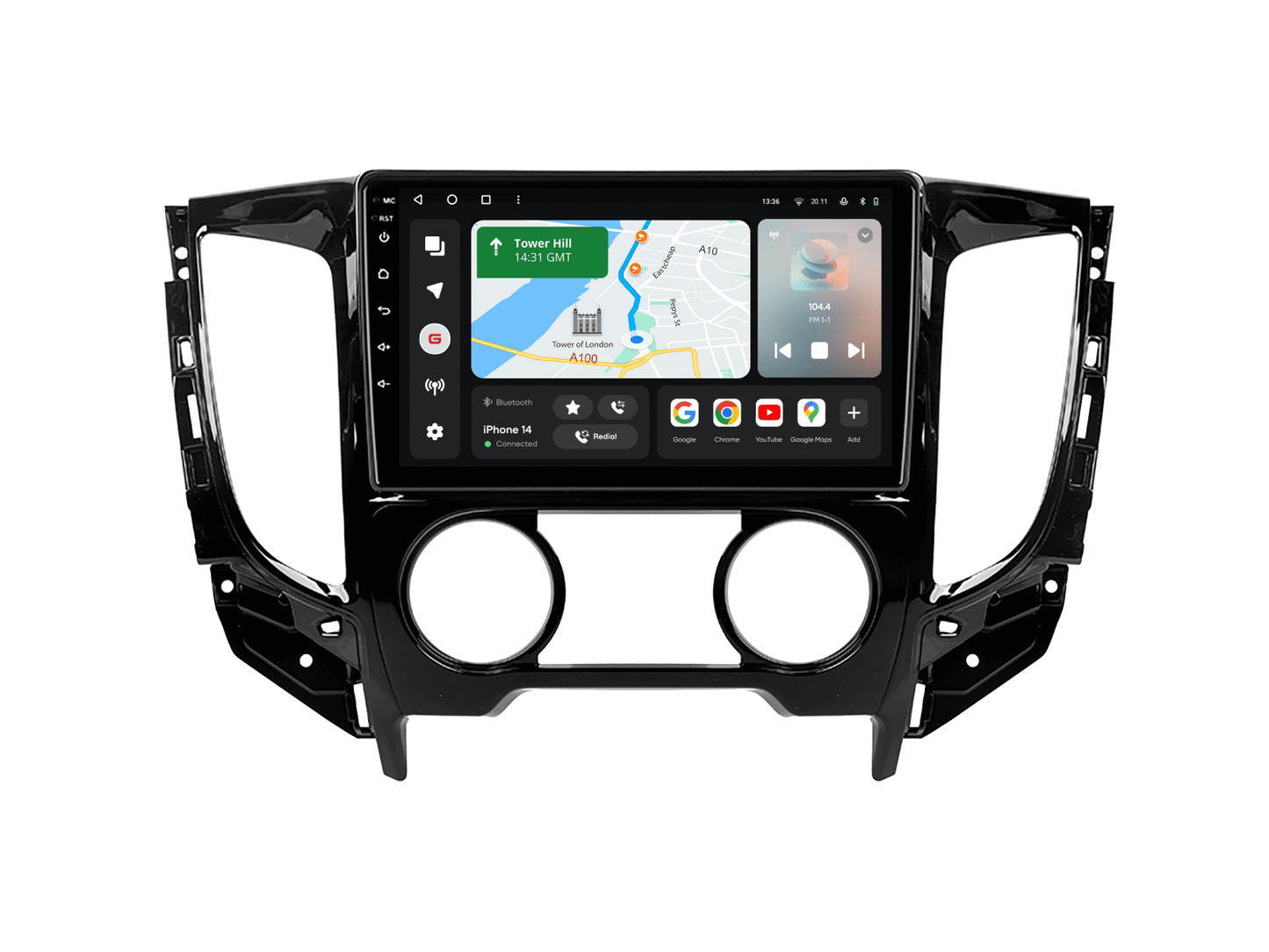 מערכת מולטימדיה למיצובישי טריטון 2019-2023