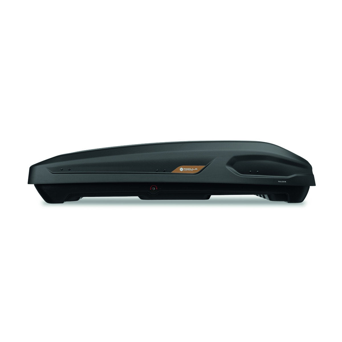 Modula FALCON תא חפצים לגג שחור מבריק 550 ליטר עם פתיחה דו-צדדית
