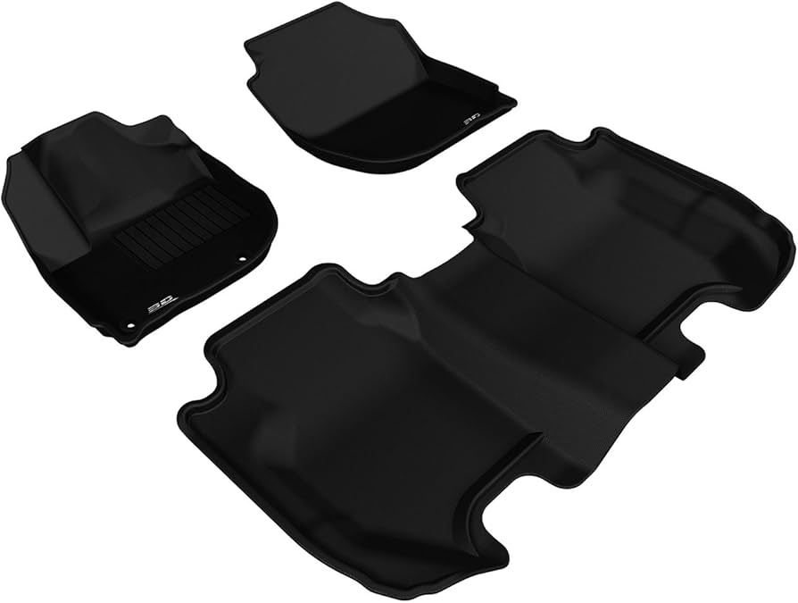 סט שטיחים 3D תואם מקור לרכב הונדה ג'אז