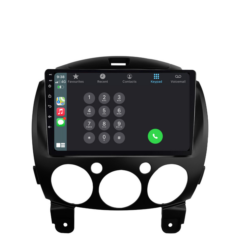 מערכת מולטימדיה למאזדה 2 2007-2014