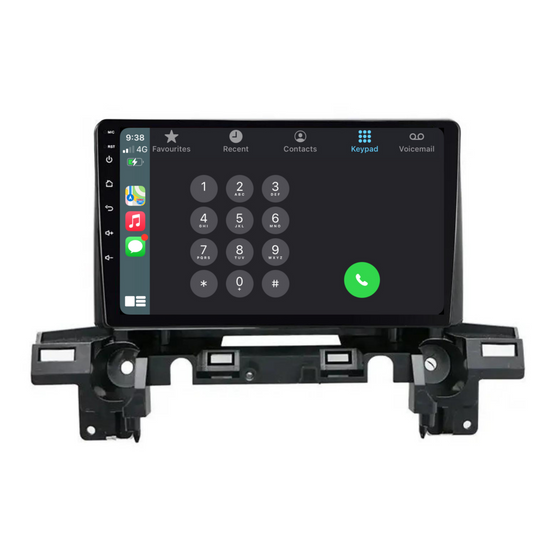 מערכת מולטימדיה למאזדה cx5 2017-2025